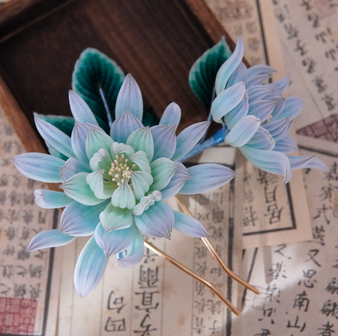 非遗绒花昙花绒条蚕丝线手工制作南京绒花