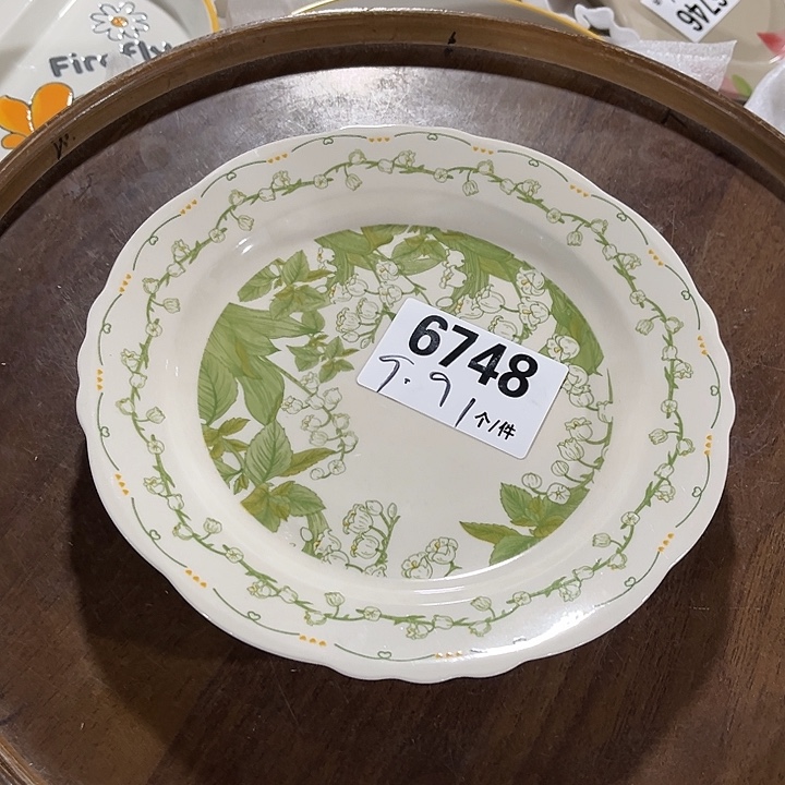 瓷微瑕外贸餐具6748