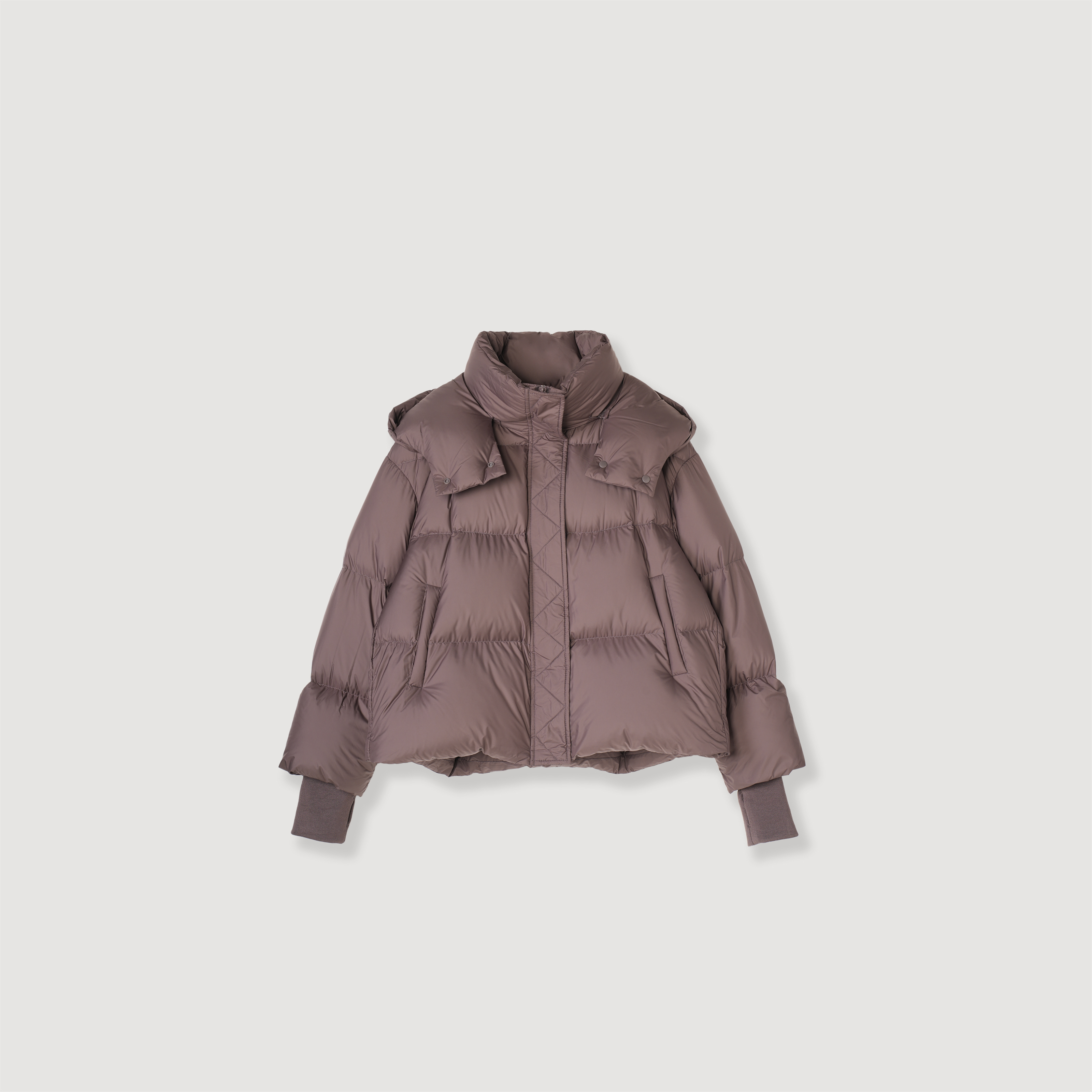 【街角画报】臻白90鹅绒冬季新款小个子泡芙短款百搭羽绒服89212