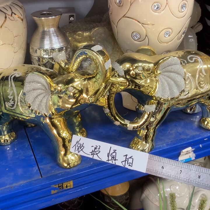 摆件微瑕陶瓷介意勿拍