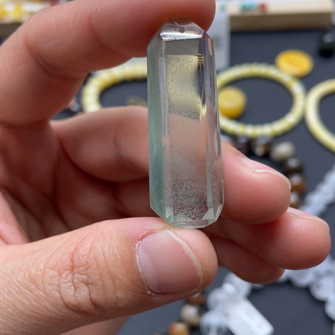 水晶吊坠(不含链)未镶嵌逍****9