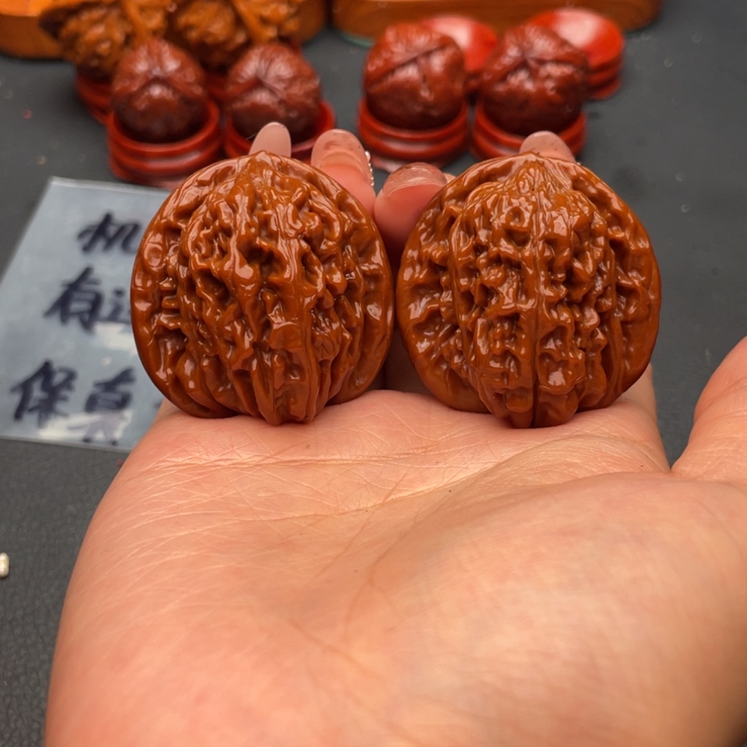 文玩核桃把件四座楼