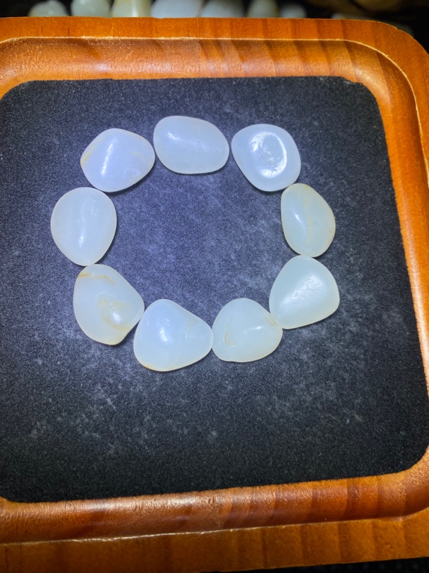 新疆和田玉原石手串，