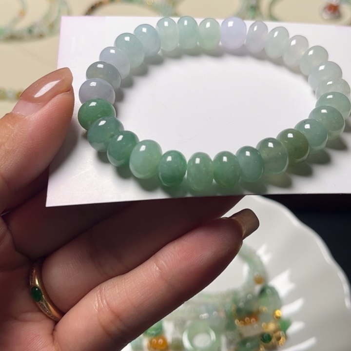 未镶嵌手串翡翠翡翠