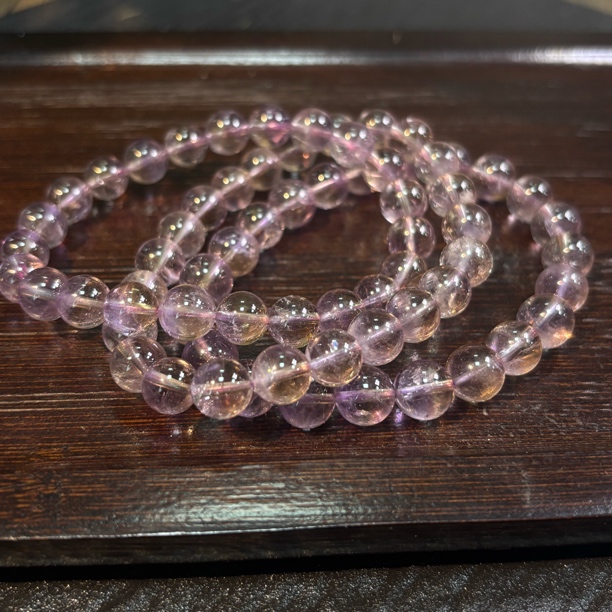 【书记甄选】天然紫黄水晶手链 多样性发一件 约8mm 6892CK