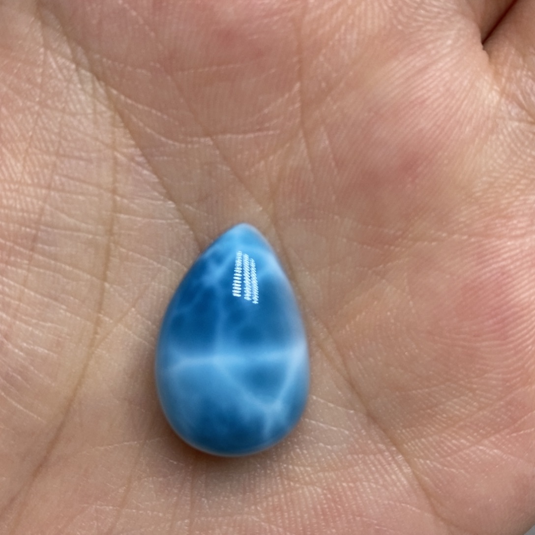 针钠钙石（海纹石）未镶嵌颈饰小*