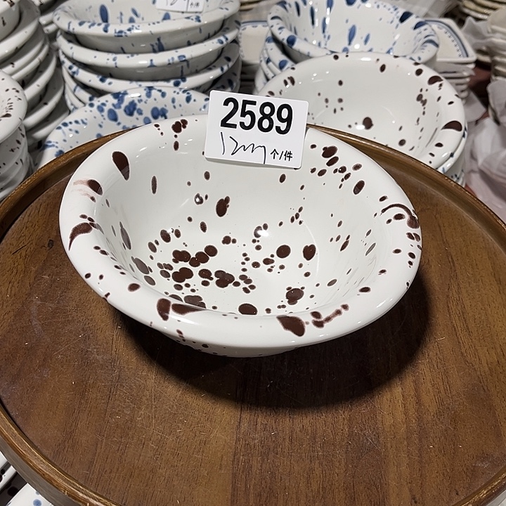 瓷微瑕外贸餐具2589