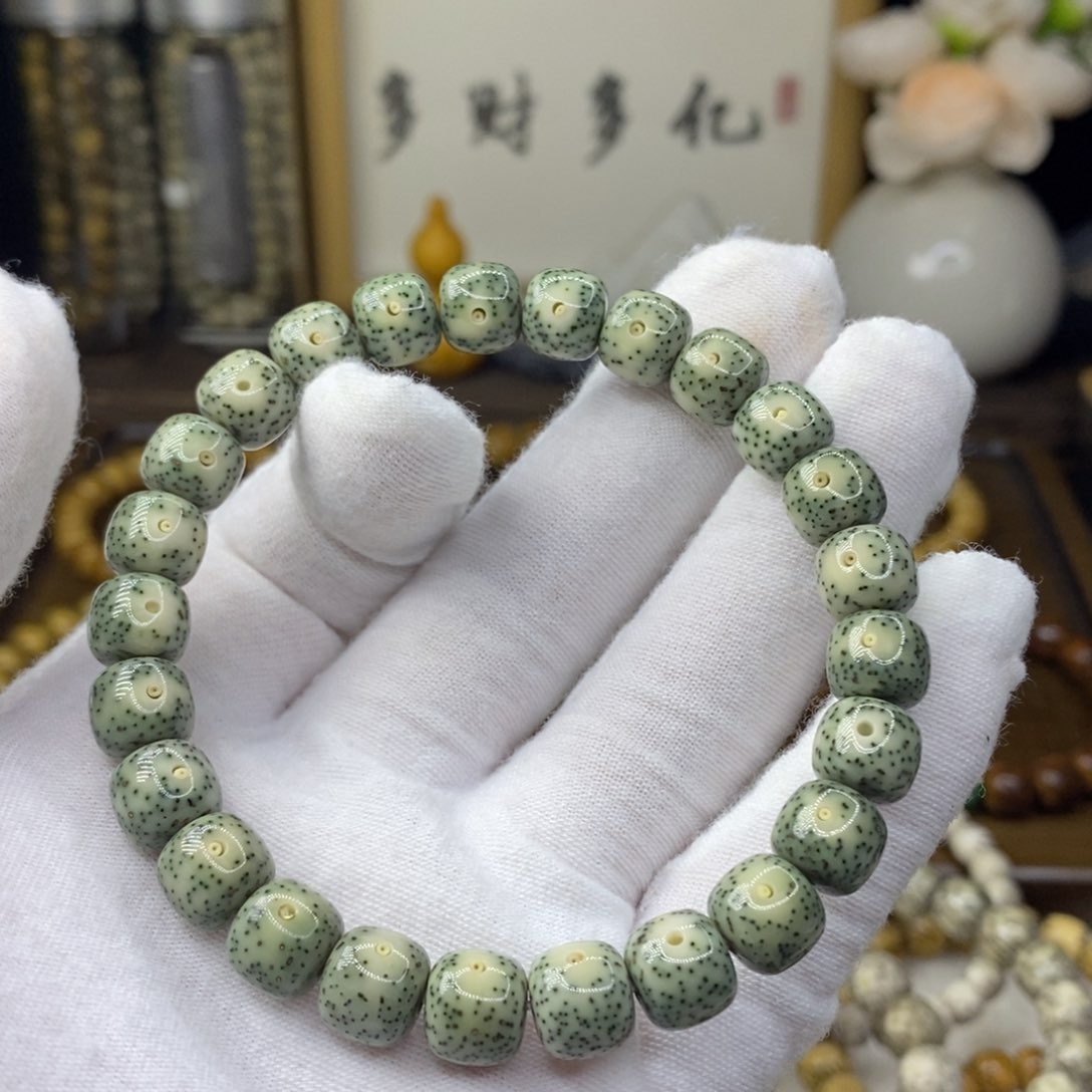 星月菩提手串Z*-9.5/8.5青花瓷月朗星稀无烟花