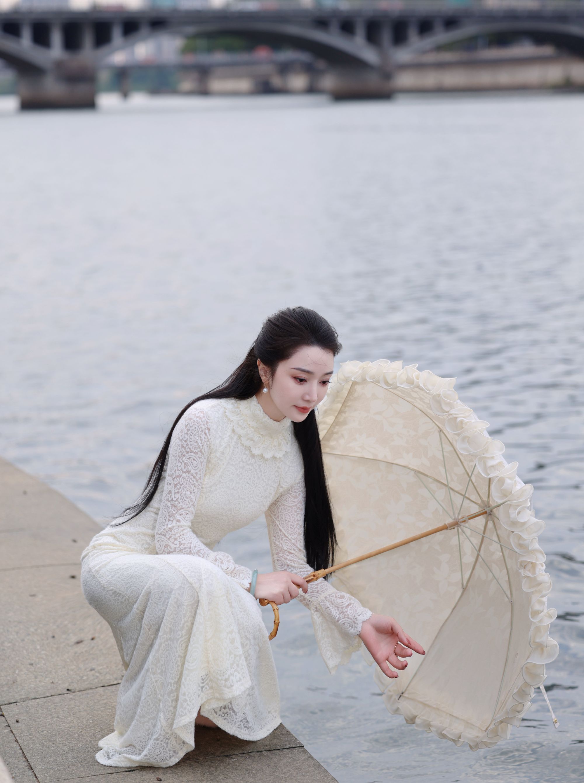 【白露】秋季国风设计款长袖连衣裙