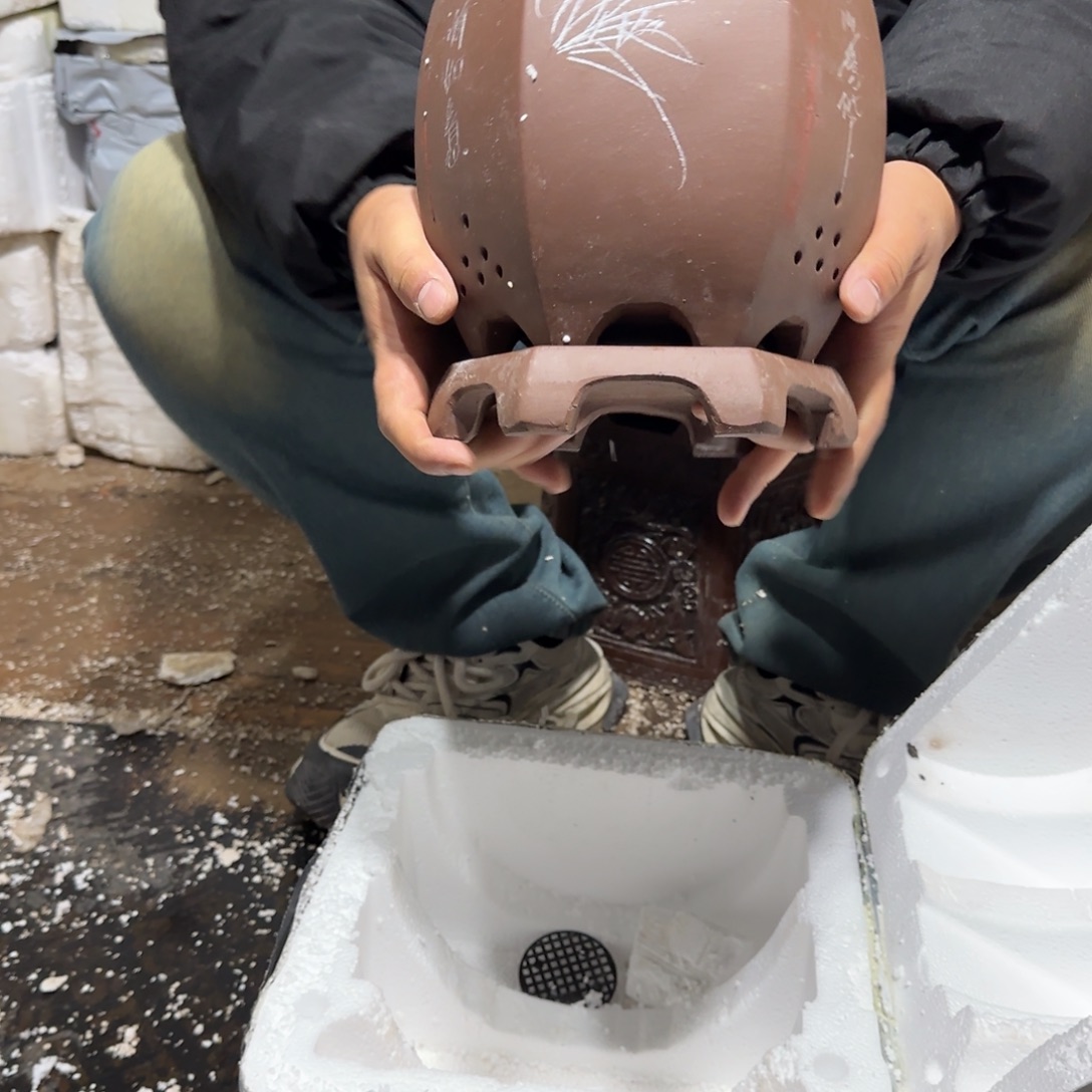 花盆紫砂瑕疵和瑕疵