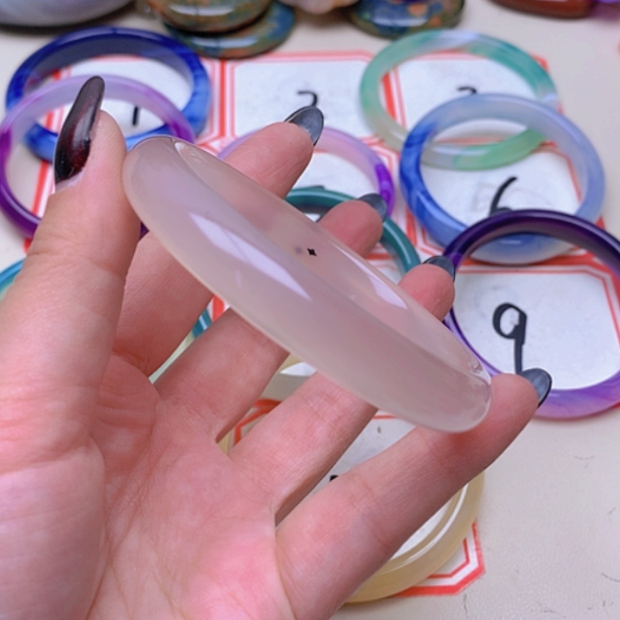 【闪购商品】未镶嵌玛瑙/玉髓珠宝半成品艾*