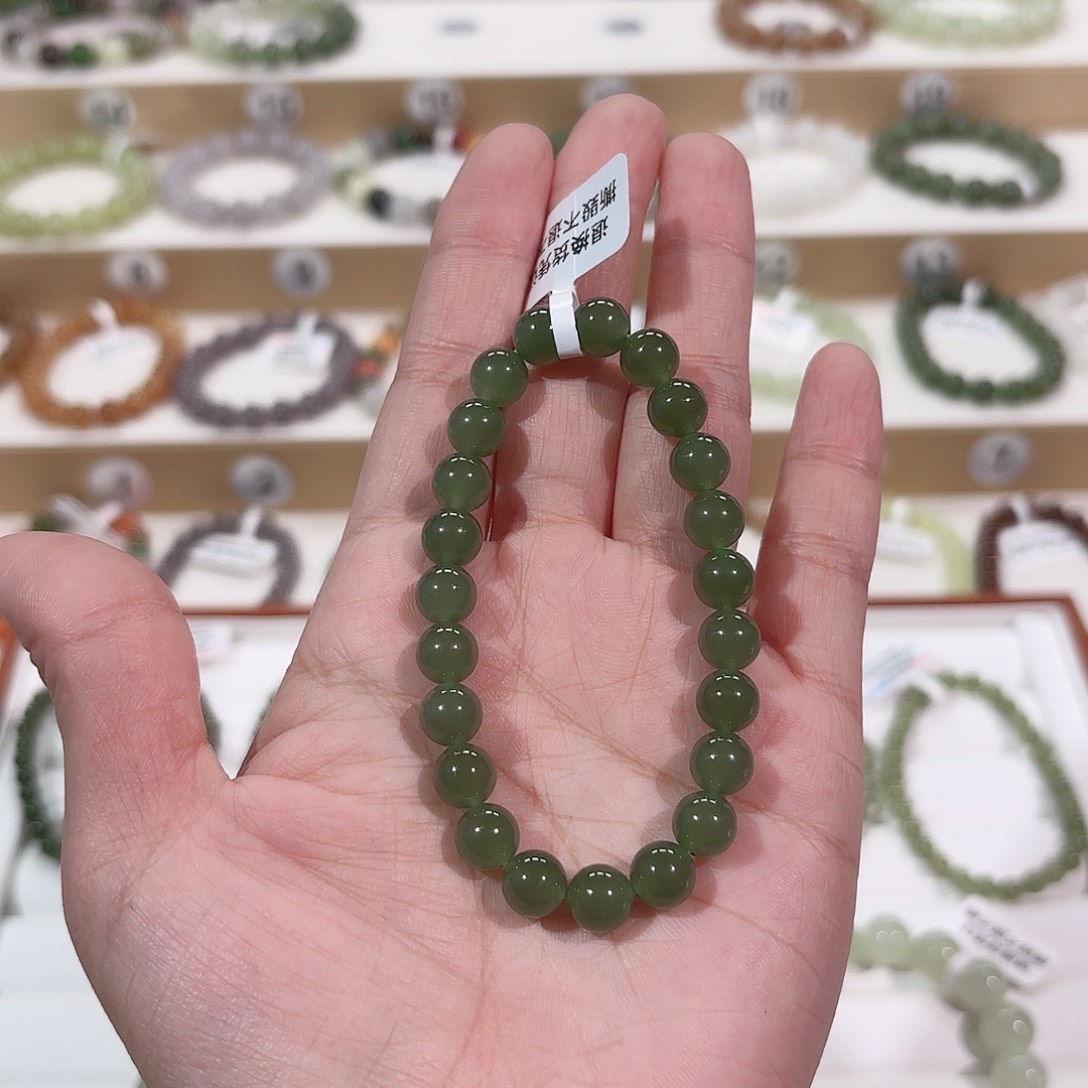 和田玉手链未镶嵌a