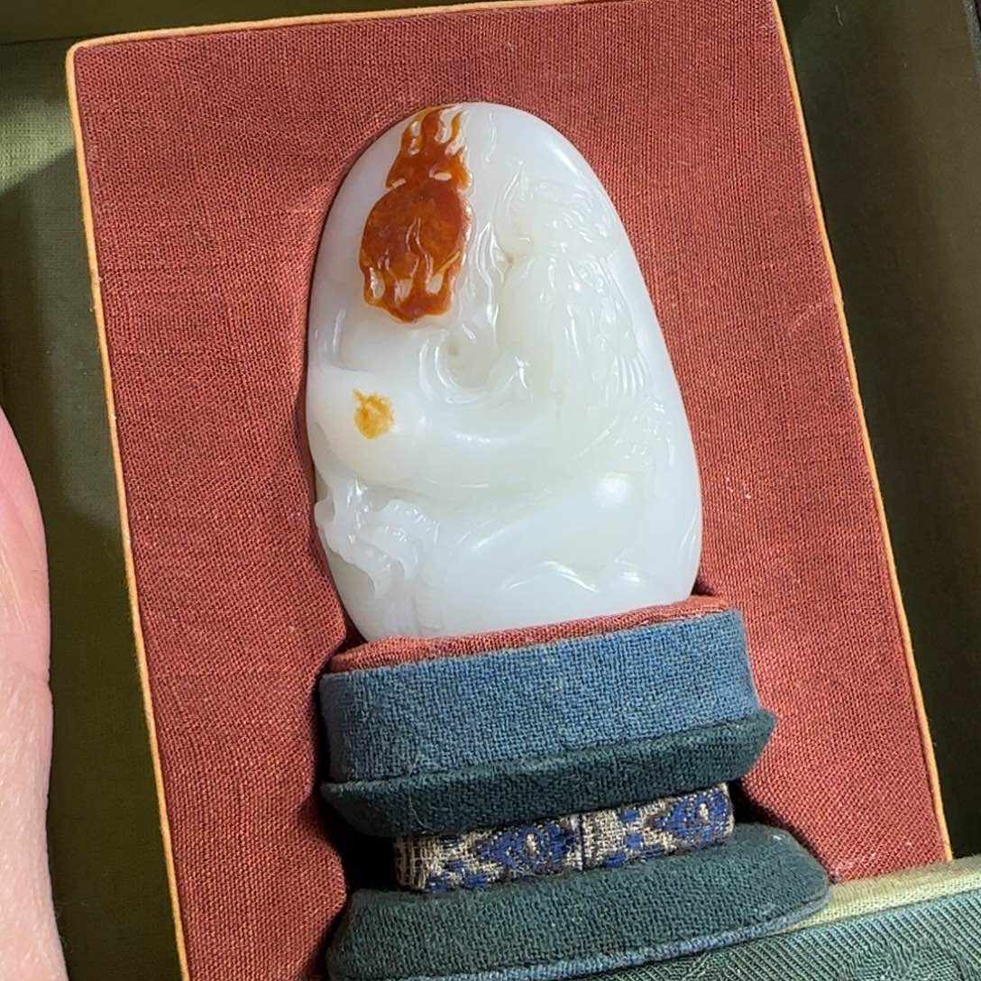 和田玉挂件未镶嵌