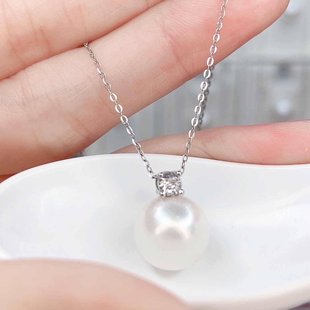 淡水珍珠合金吊坠(赠链)