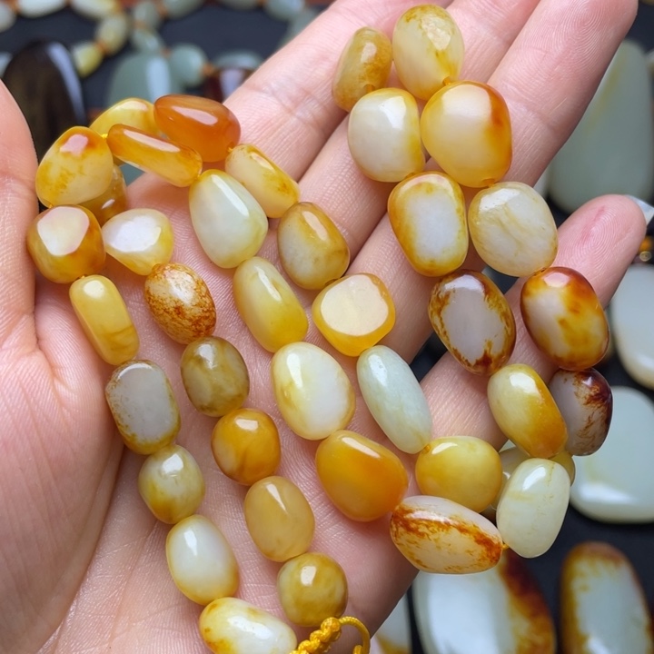 和田玉未镶嵌颈饰用****3