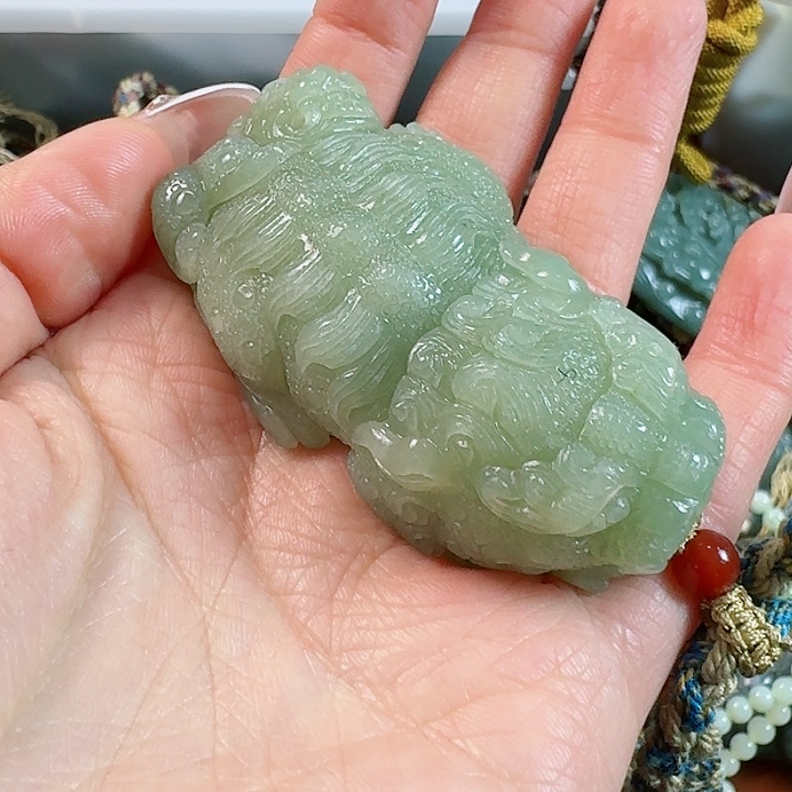 和田玉把件未镶嵌