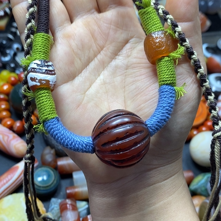 玛瑙/玉髓未镶嵌颈饰