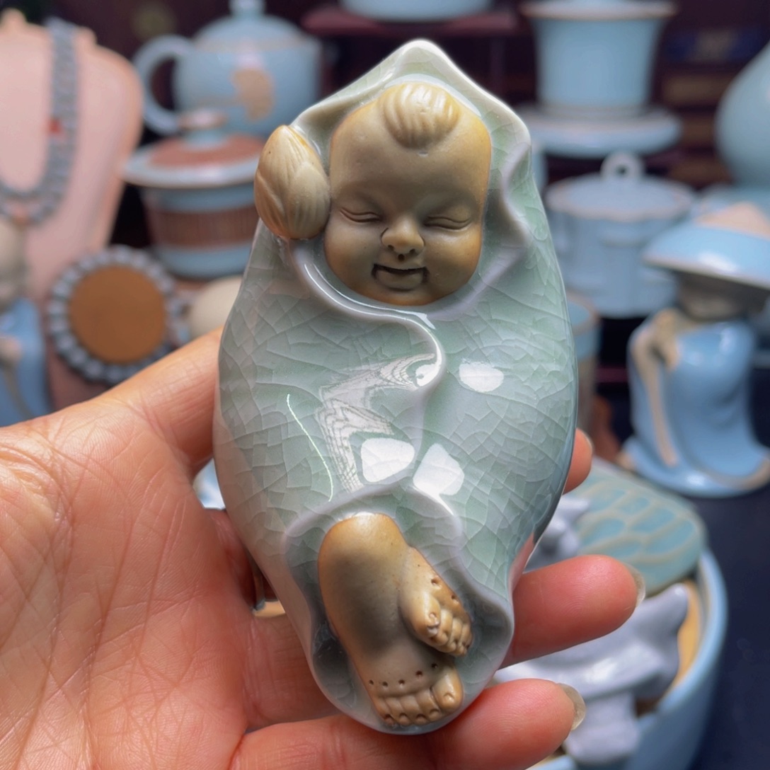 【闪购商品】摆件陶汝州单壶壶，壶，壶，杯