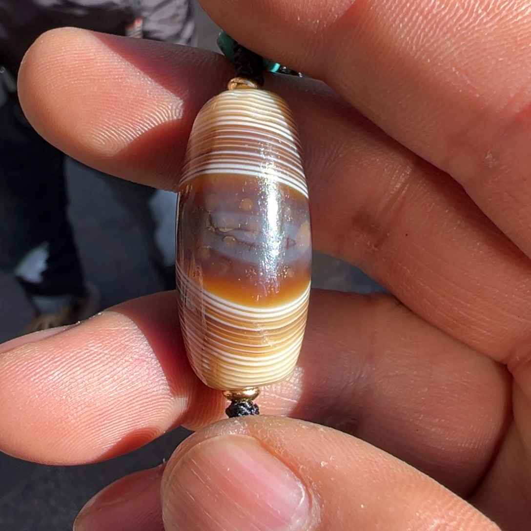 玛瑙/玉髓合金颈饰