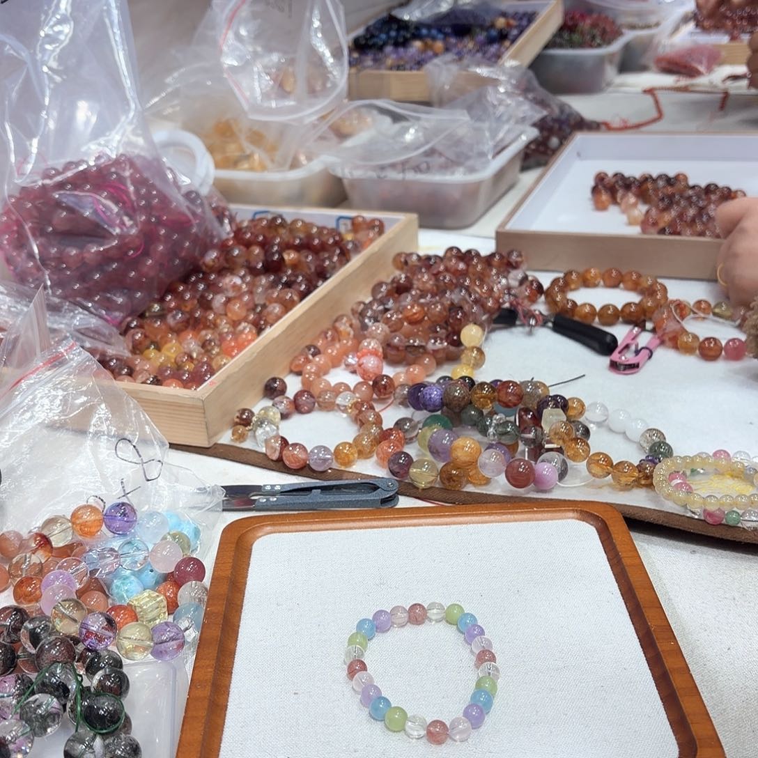 未镶嵌手链水晶天然水晶多宝设计款