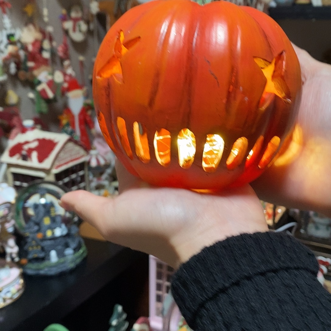 万圣节南瓜灯树脂