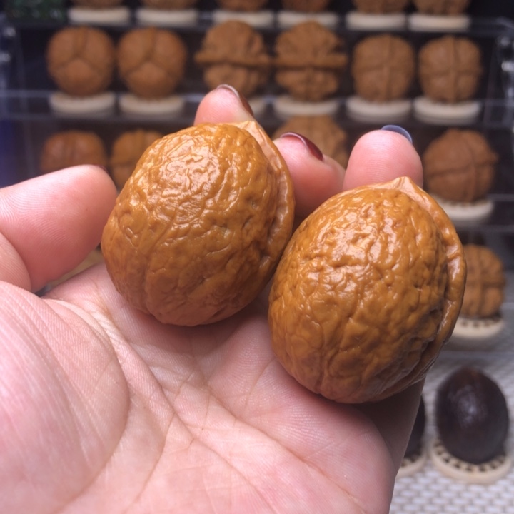 把件文玩核桃30粗筋大屁桃38+