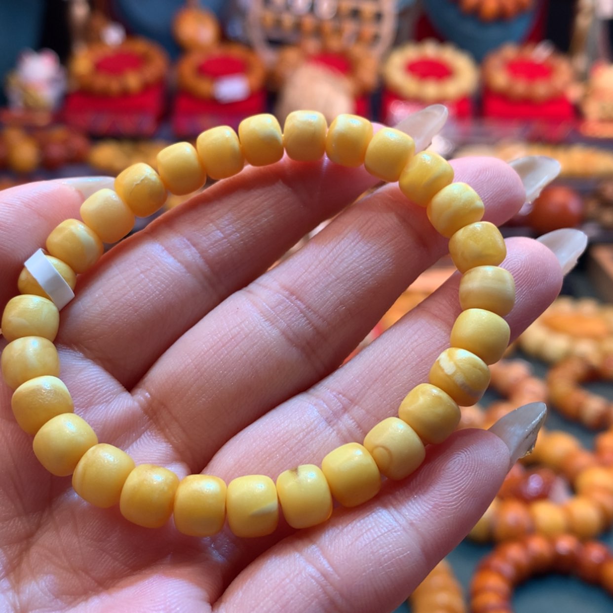 【闪购商品】蜜蜡手串未镶嵌蜜蜡手串