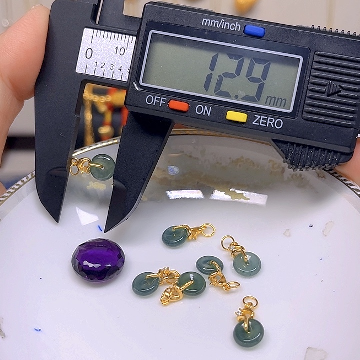 紫晶颈饰银S925镶嵌紫晶925镶嵌72