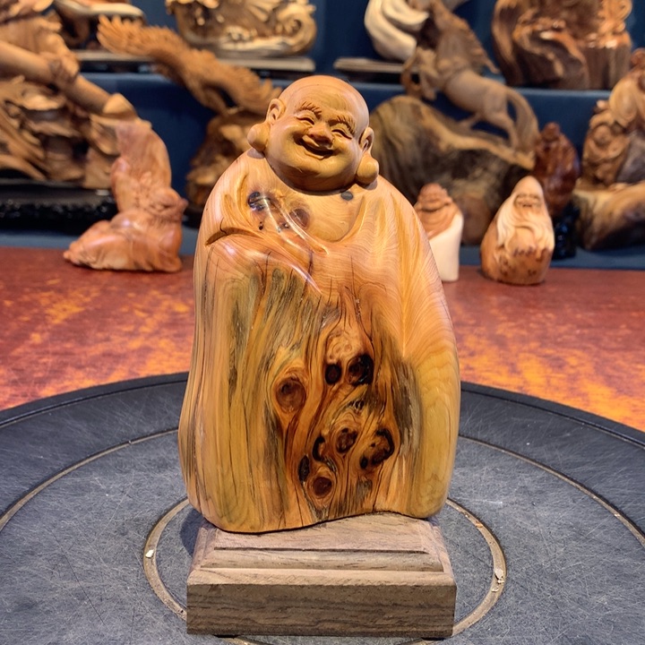 柏木（崖柏）根雕摆件