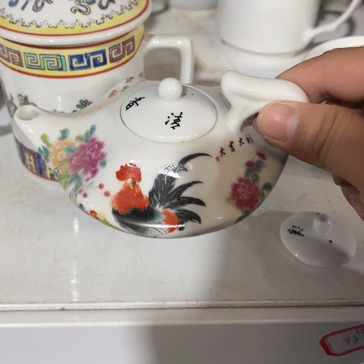 摆件陶景德镇陶瓷清仓处理福气摆件