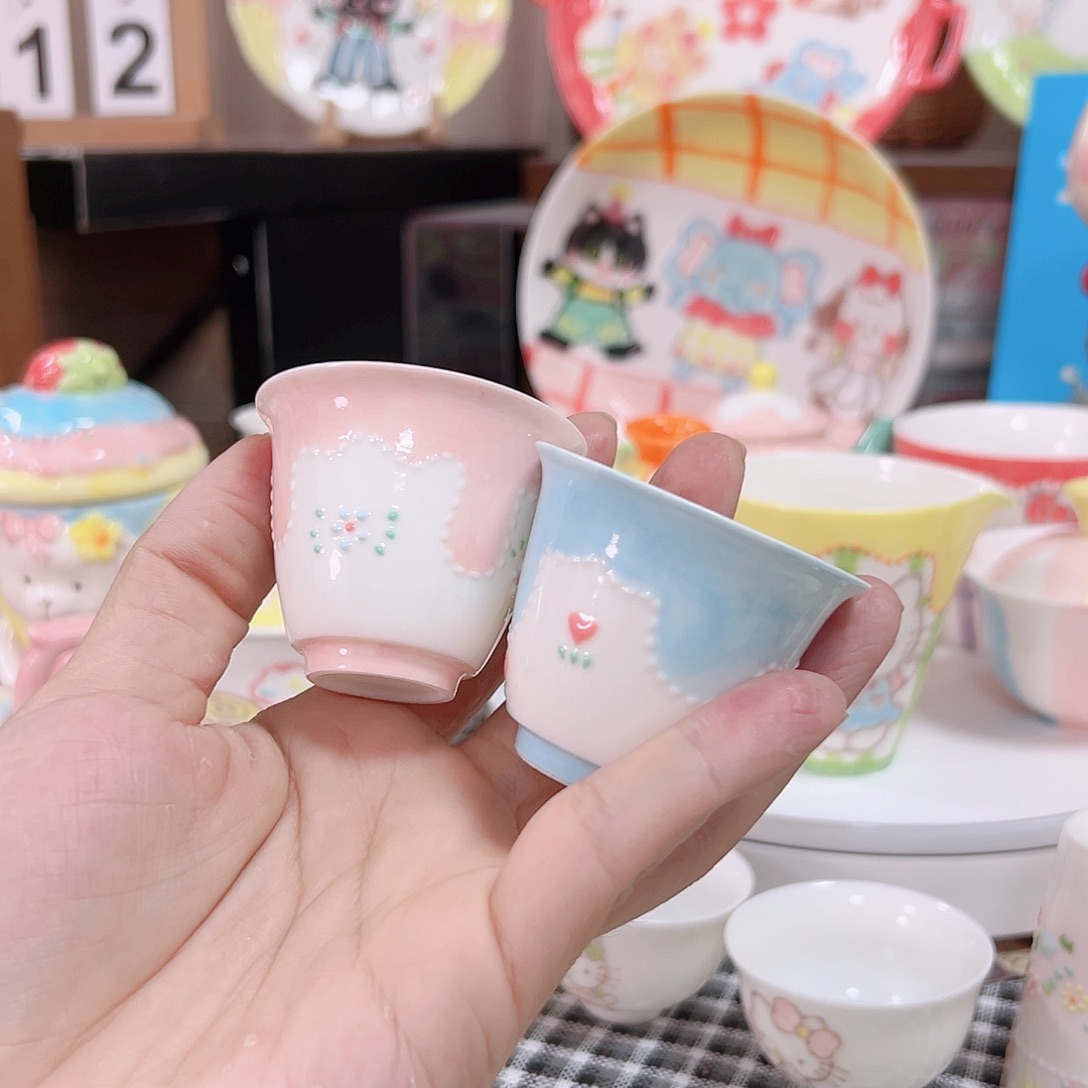 可爱陶瓷高温手作
