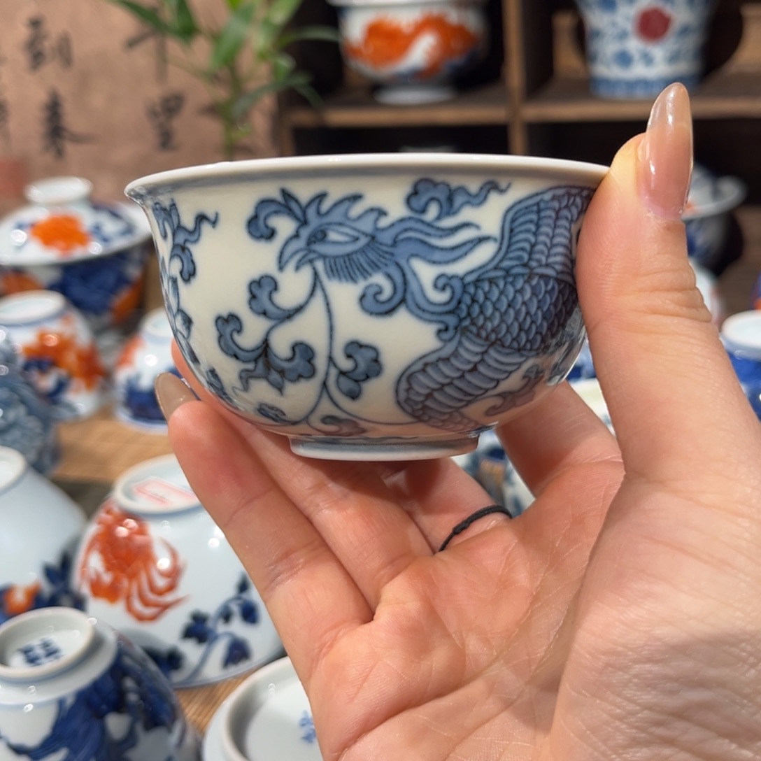 景德镇陶瓷主人杯