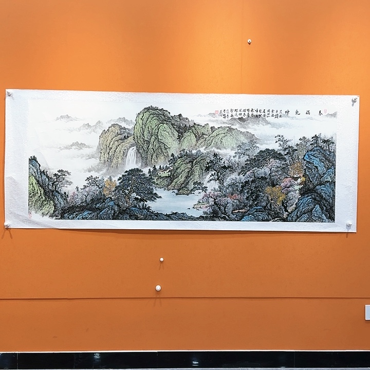 国画书法作品多次参加