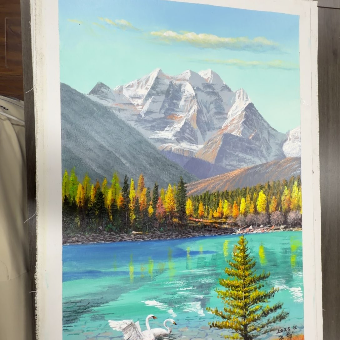 油画加油加油努力加油努力加油