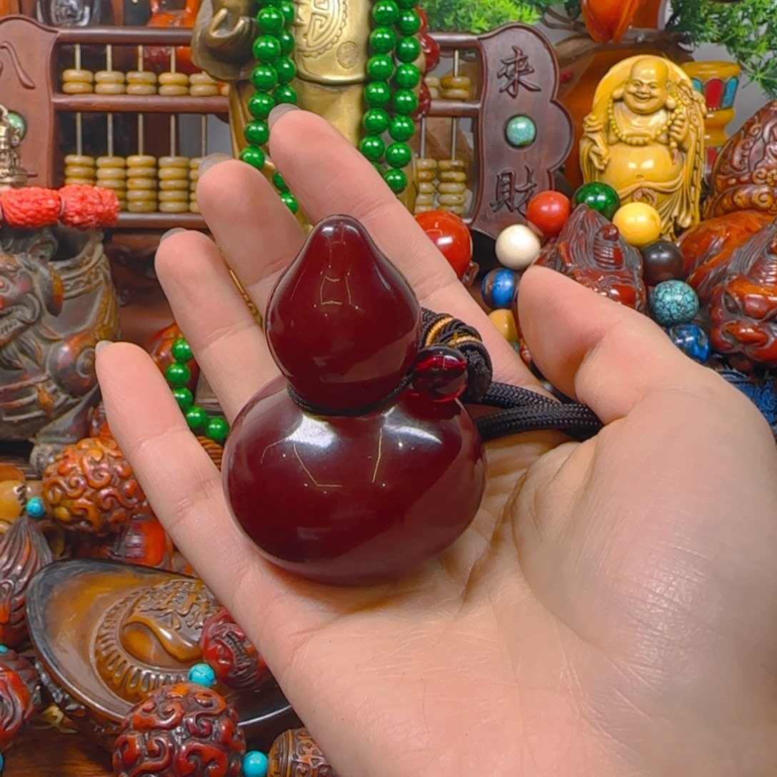 蜜蜡裸石未镶嵌手把