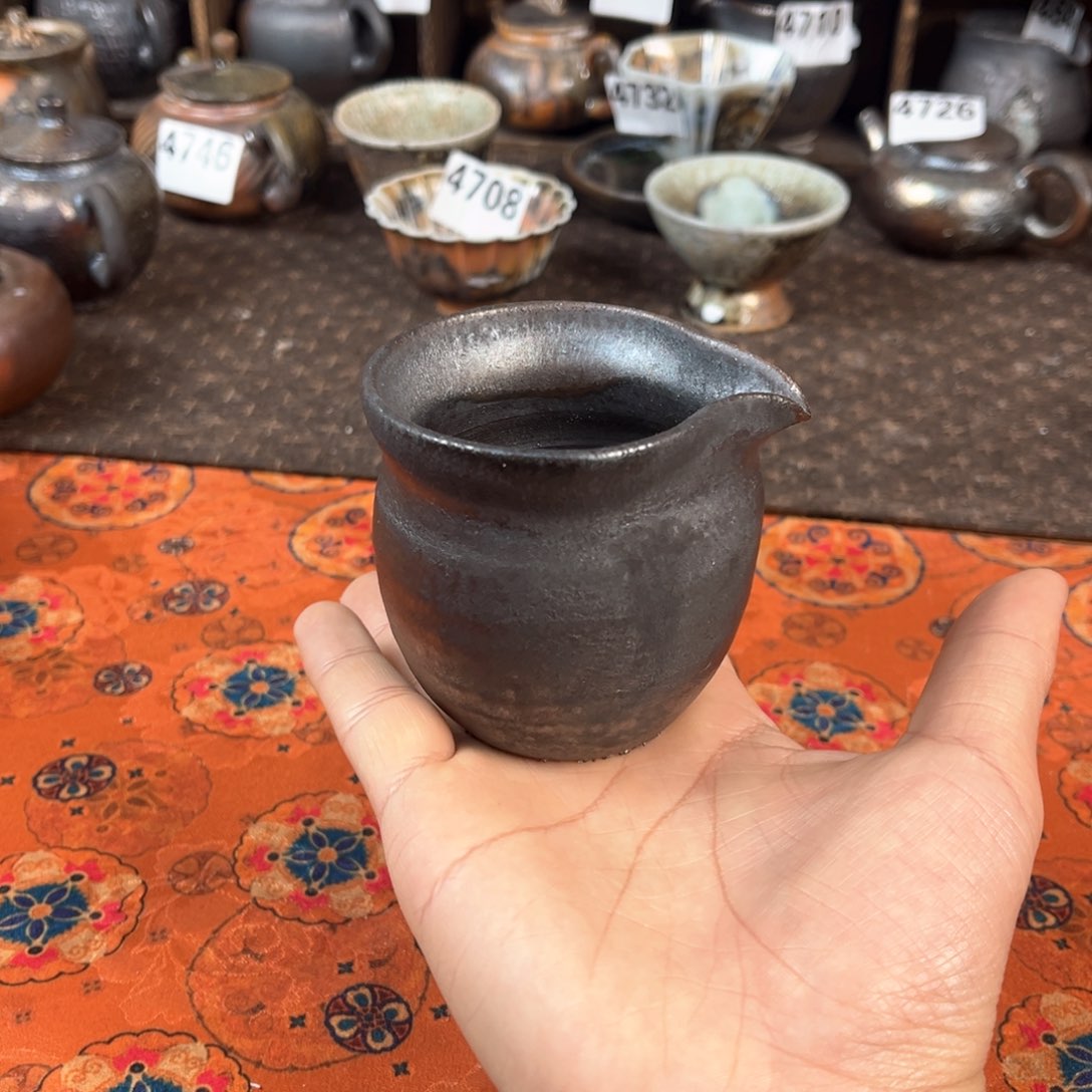 壶柴烧茶器主人杯
