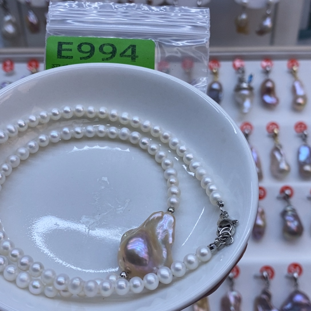 淡水珍珠未镶嵌美丽哦哦哦