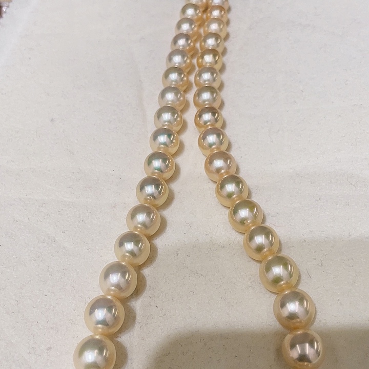淡水珍珠颈饰银S925镶嵌