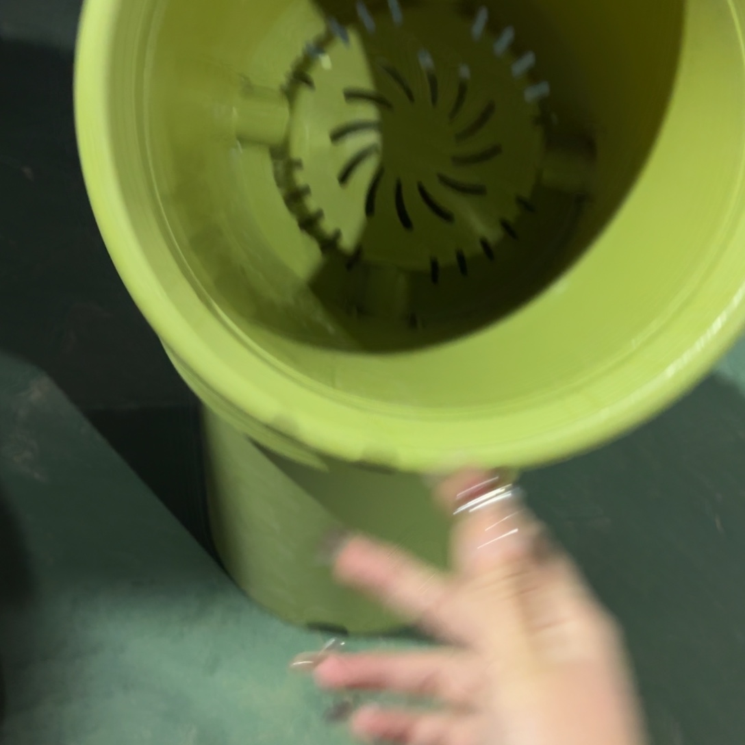 树脂四季盆6#无拖果绿7微瑕