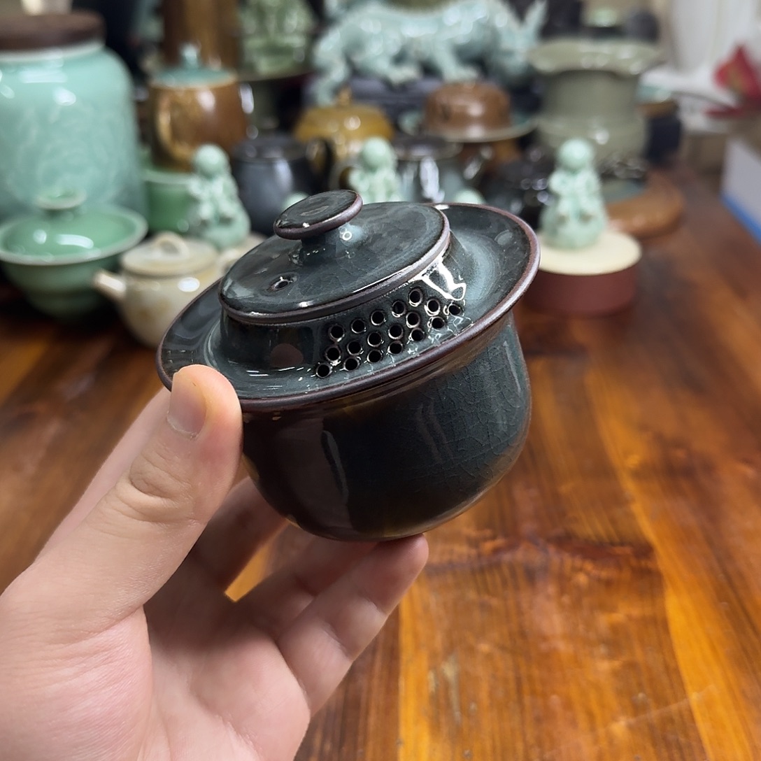 小仲龙泉青瓷微瑕5045