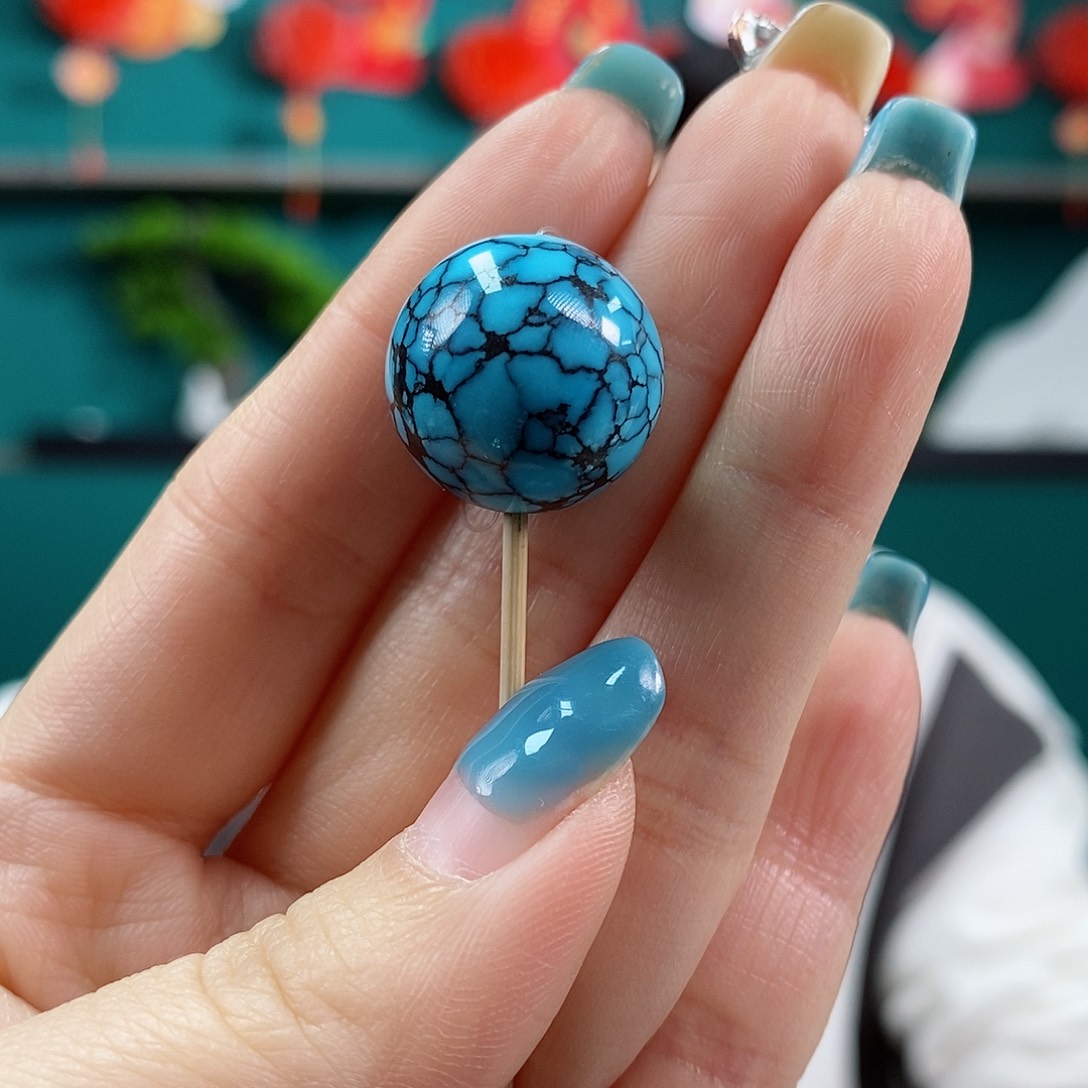 绿松石珠宝奇石未镶嵌