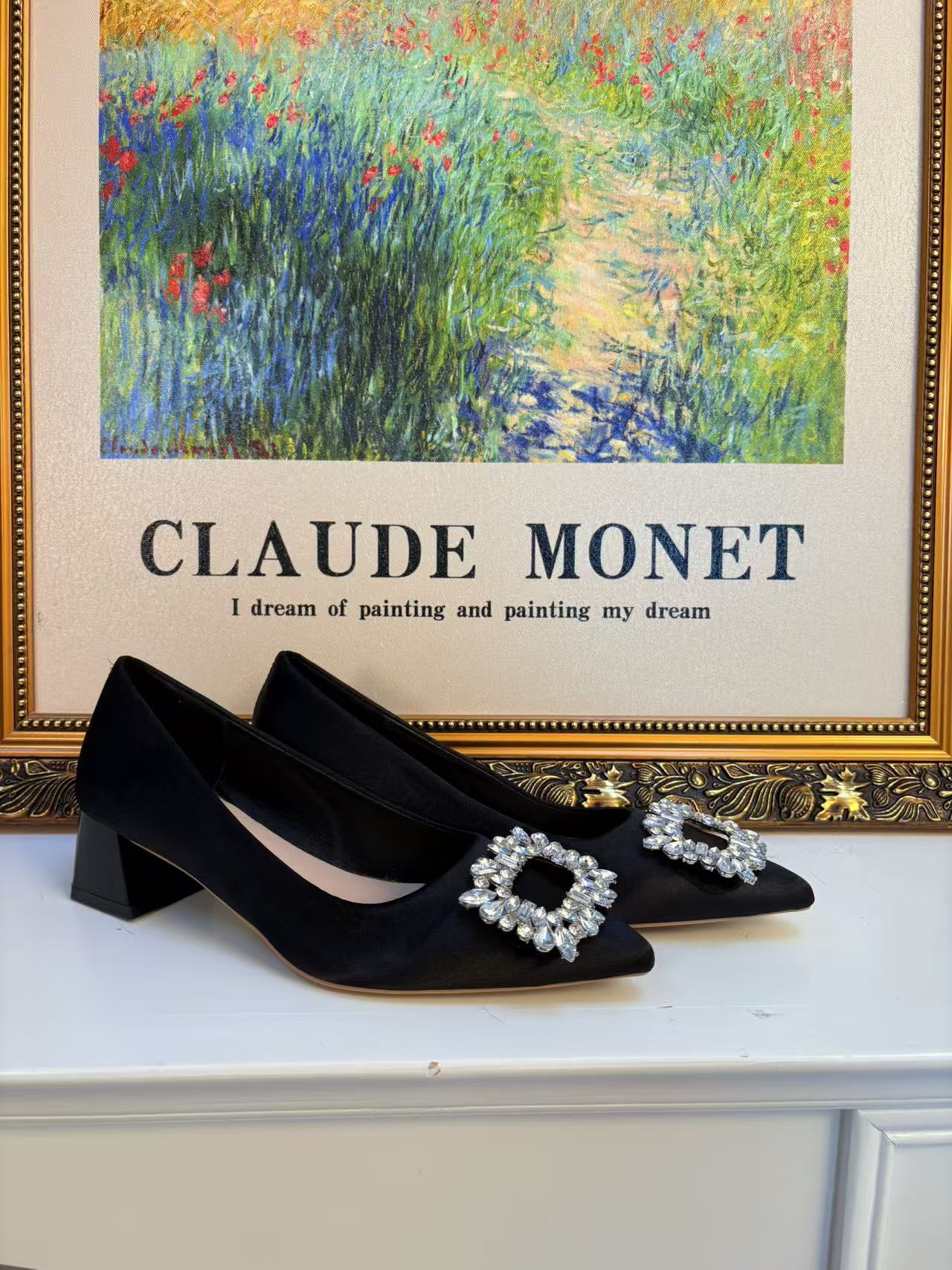 【曼总补贴】高跟鞋黑色-56.1