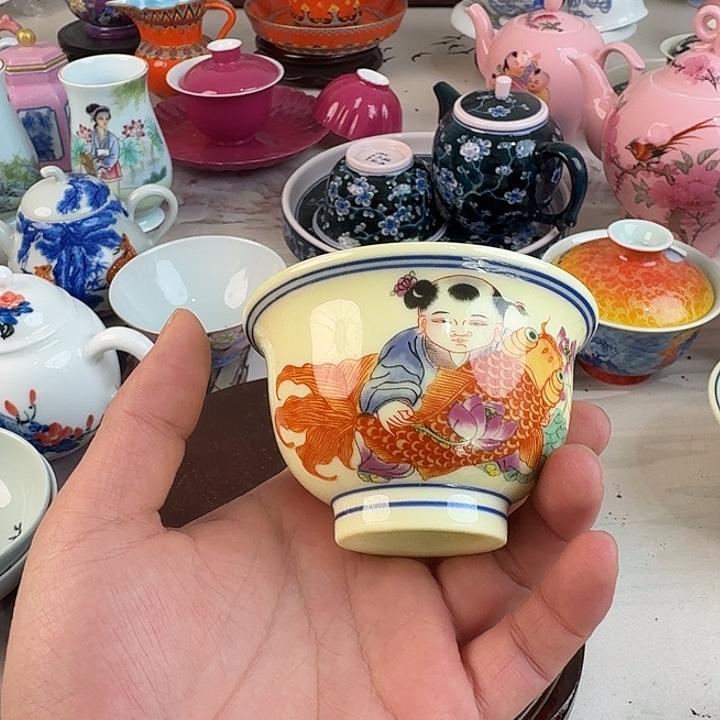 陶摆件景德镇陶瓷老瓷30