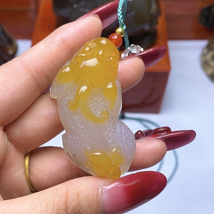 玛瑙/玉髓手把未镶嵌《**》