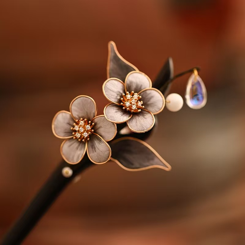 复古宫廷民族风中国风朋克风发簪气质复古头饰旗袍手工发饰古风