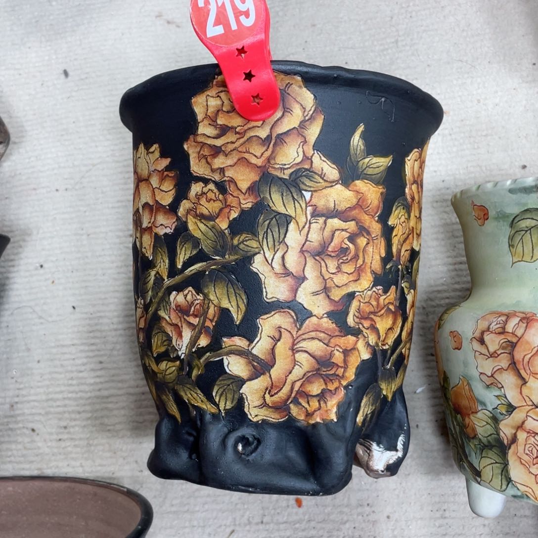 紫砂花盆欠****柔陶瓷多肉花盆瑕疵