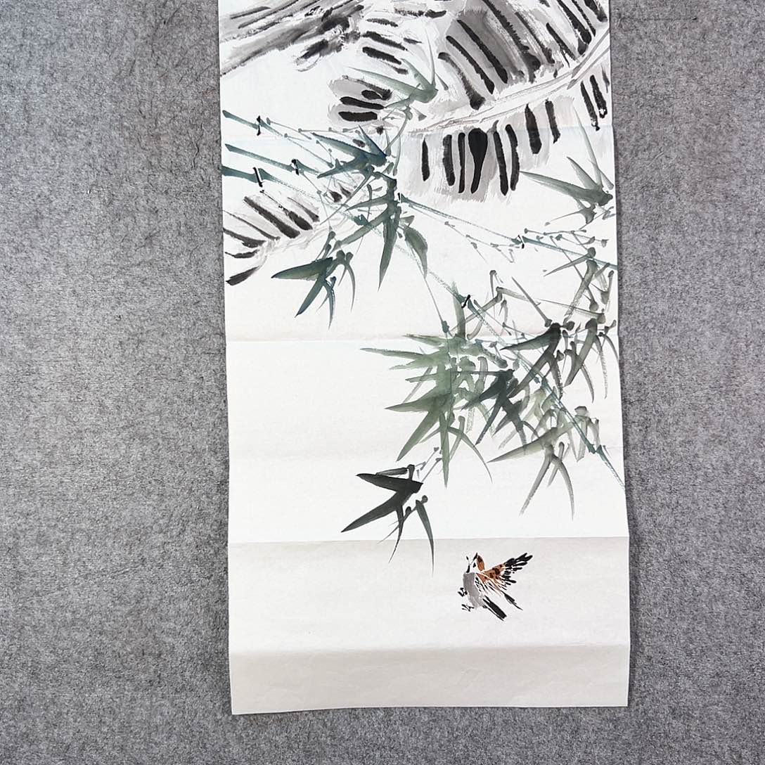 国画178 花鸟在这里生活的日子