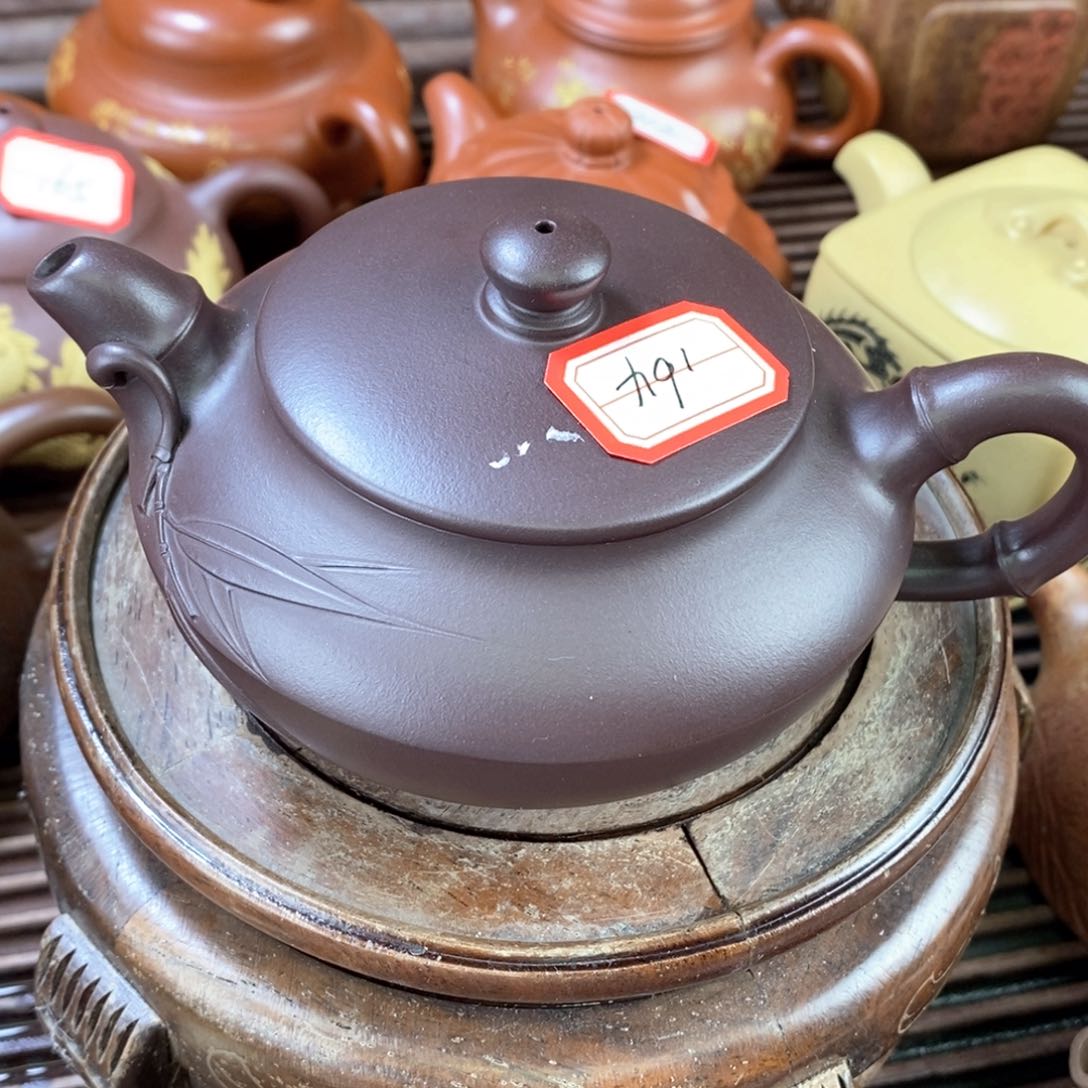 紫砂茶壶原矿手工164