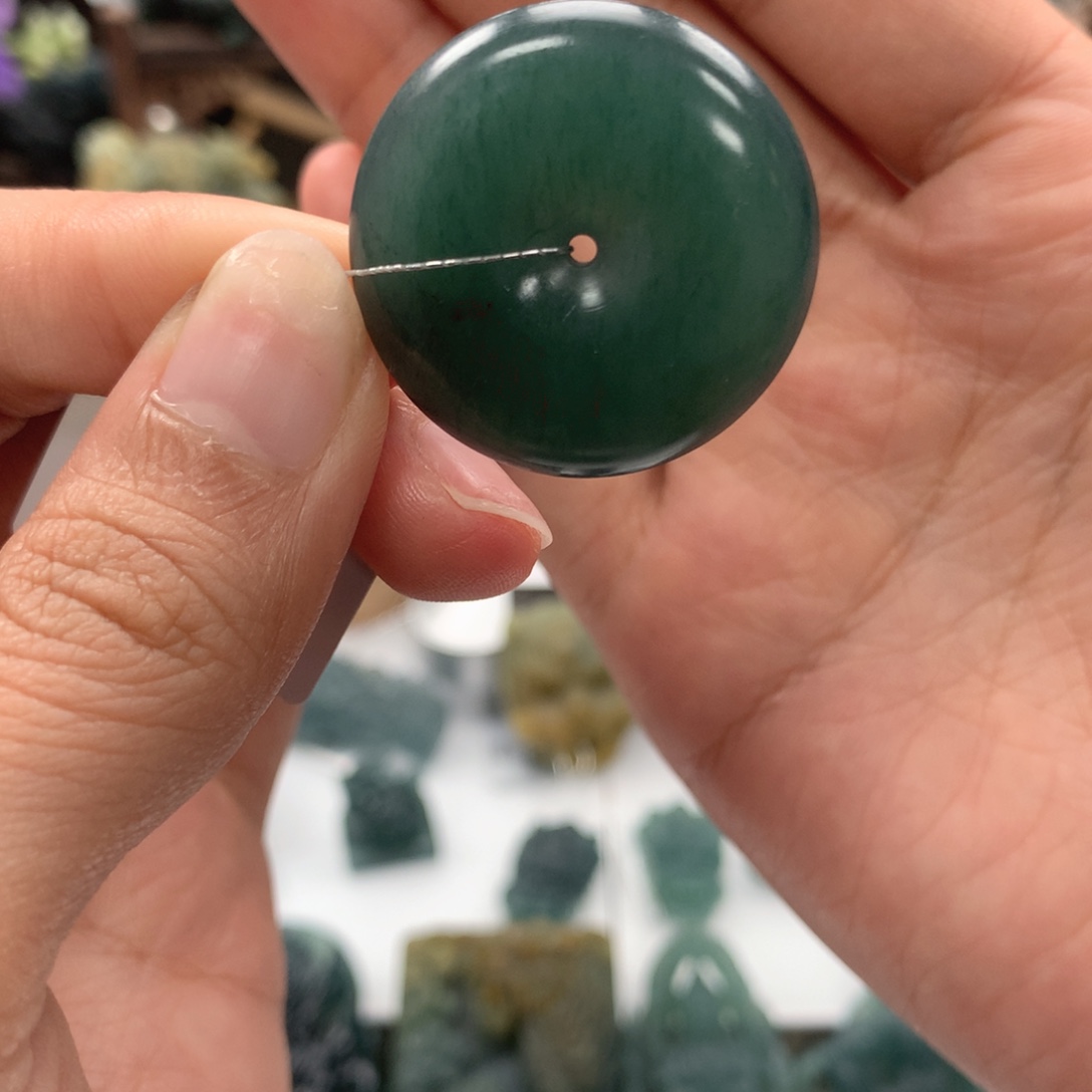 定制翡翠未镶嵌毛货不退不换