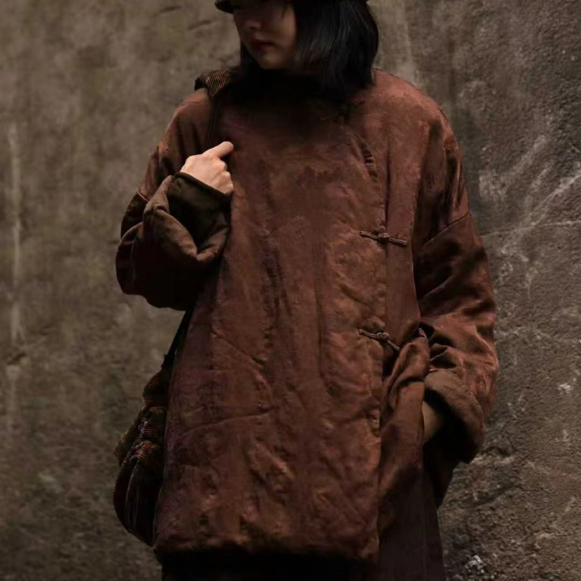 布忘初心分享 衣路走来39341 棉衣 胸围142、衣长80